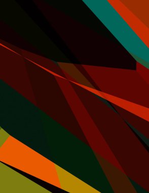 Dinamik bileşime sahip minimalist düz stil içinde modayı takip eden geometrik soyut arkaplan. 