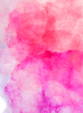 Suluboya arka planda lekeler ve lekelerle boyanmış. Fırça darbesi ile boyanmış. 2d Görüntü.