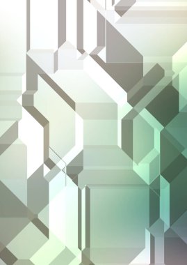 Çokgen arka plan. Geometrik tasarımlı renkli duvar kağıtları. Dijital 3d illüstrasyon.