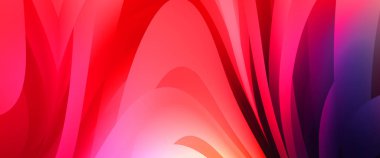 Renkli gradyan ile soyut arkaplan. Çizgili çizgili canlı duvar kâğıdı. Modern hareketin akışkan 2d çizimi.