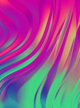 Soyut arkaplan. Renkli dalgalı tasarım duvar kâğıdı. Grafik illüstrasyon.