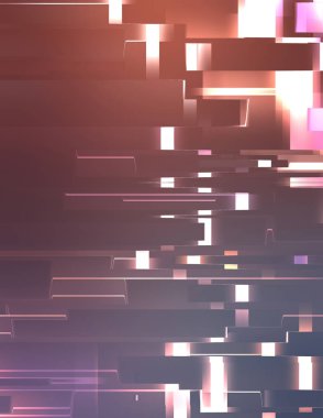 Geometrik çok renkli kesişen çizgiler. Dijital teknolojinin grafiksel çizimi. Soyut arkaplan. 