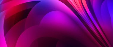 Renkli gradyan ile soyut arkaplan. Çizgili çizgili canlı duvar kâğıdı. Modern hareketin akışkan 2d çizimi.