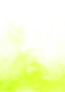 Beyaz arkaplanda soyut renkli suluboya. Dijital resim.