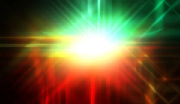 Светящаяся Яркая Световая Вспышка Энергетический Фон Луч Света Эфирным Свечением — стоковое фото