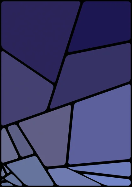Színes Illusztráció Fekete Térrel Absztrakt Geometriai Minta Mozaik Háttér Geometriai — Stock Fotó