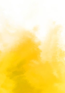 Beyaz arkaplanda soyut renkli suluboya. Dijital resim.