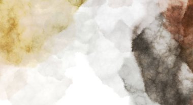 Suluboya arka planda lekeler ve lekelerle boyanmış. Fırça darbesi ile boyanmış. 2d Görüntü.