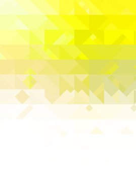 Beyaz arkaplanda kesişen şekiller dizaynı. Soyut minimalist duvar kağıdı. Renkli geometrik şablon.