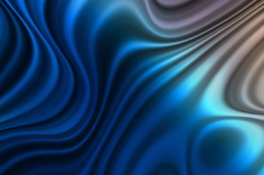 Kavisli çizgileri olan soyut bir arkaplan. Soyut ve gradyan renkte renkli çizimler. Çizgili desenli canlı dalga deseni.