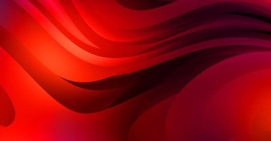 Renkli gradyan ile soyut arkaplan. Çizgili çizgili canlı duvar kâğıdı. Modern hareketin akışkan 2d çizimi.