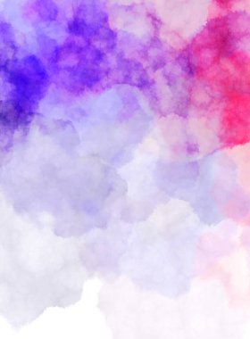 Suluboya arka planda lekeler ve lekelerle boyanmış. Fırça darbesi ile boyanmış. 2d Görüntü.