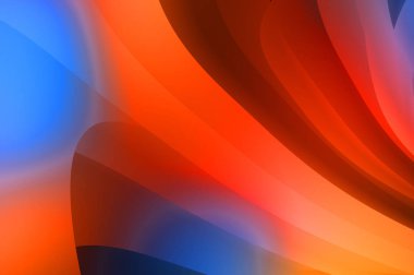 Renkli gradyan ile soyut arkaplan. Çizgili çizgili canlı duvar kâğıdı. Modern hareketin akışkan 2d çizimi.