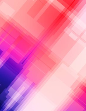 Çapraz katmanlı geometrik desen. Fütüristik bir geçmişi var. Renkli geometrik şablon.