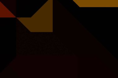 Renkli ve canlı geometrik şekiller katmanları var. Bir teknoloji planının dijital illüstrasyonu. Gelecekçi tasarım şablonu.