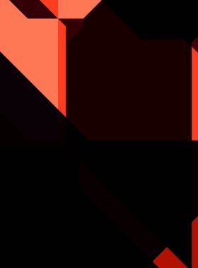 Renkli ve canlı geometrik şekiller katmanları var. Bir teknoloji planının dijital illüstrasyonu. Gelecekçi tasarım şablonu.