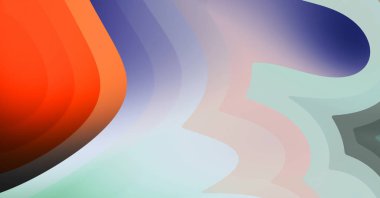 Sıvı renkli gradyanı olan soyut bir arkaplan. Modern kentsel grafiğin 2D çizimi. Graffiti tasarımı duvar kağıdına ilham verdi.