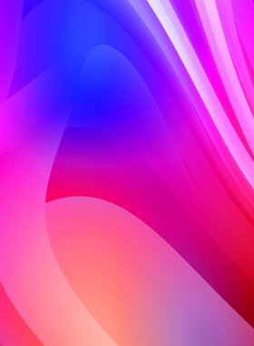 Renkli gradyan ile soyut arkaplan. Çizgili çizgili canlı duvar kâğıdı. Modern hareketin akışkan 2d çizimi.