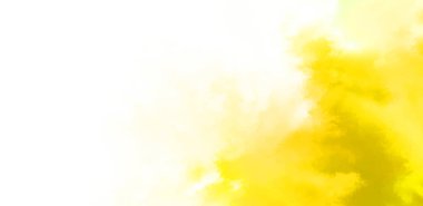 Beyaz arkaplanda soyut renkli suluboya. Dijital resim.