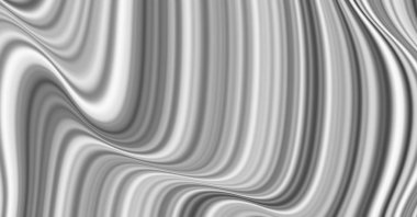 Kavisli çizgileri olan soyut bir arkaplan. Soyut ve gradyan renkte renkli çizimler. Çizgili desenli canlı dalga deseni.