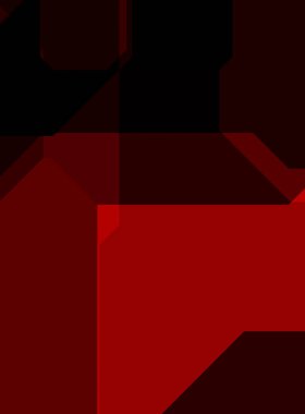 Renkli ve canlı geometrik şekiller katmanları var. Bir teknoloji planının dijital illüstrasyonu. Gelecekçi tasarım şablonu.