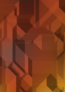 Çokgen arka plan. Geometrik tasarımlı renkli duvar kağıtları. Dijital 3d illüstrasyon.