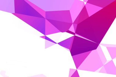 Çokgen arka plan. Soyut geometrik duvar kağıdı. Geometrik renkli şekiller.