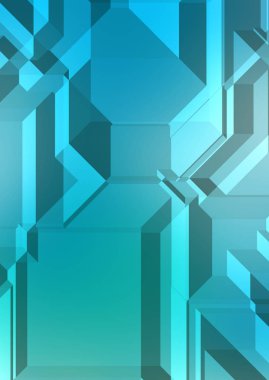 Çokgen arka plan. Geometrik tasarımlı renkli duvar kağıtları. Dijital 3d illüstrasyon.