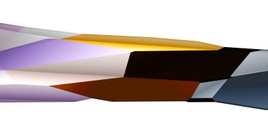 Soyut arkaplan. Üçgen 3d illüstrasyon çokgen sanat modeli tarzı. Geleceğin grafik geometrik tasarımı. Geometri dokusu fütürist dekorasyon. Moda ve canlı modern şablon