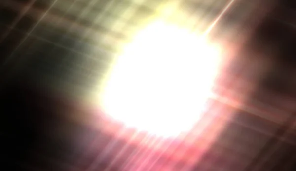 カラフルな光のフレアを光る 活気に満ちたエネルギーの背景 エーテルの輝きを持つ光の光線 美しい壁紙 — ストック写真