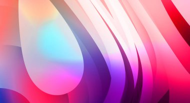 Renkli gradyan ile soyut arkaplan. Çizgili çizgili canlı duvar kâğıdı. Modern hareketin akışkan 2d çizimi.