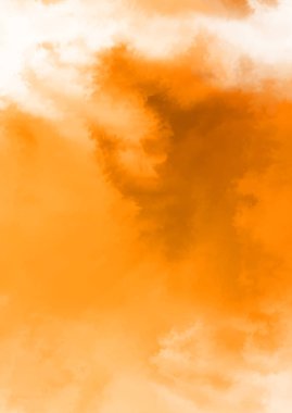 Beyaz arkaplanda soyut renkli suluboya. Dijital resim.