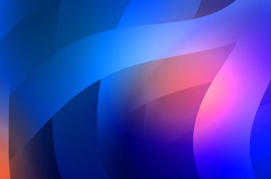 Renkli gradyan ile soyut arkaplan. Çizgili çizgili canlı duvar kâğıdı. Modern hareketin akışkan 2d çizimi.