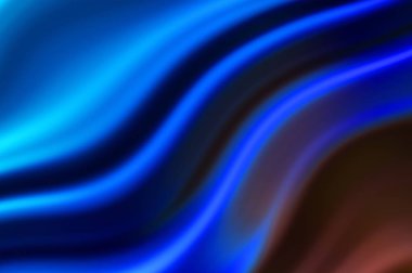 Kavisli çizgileri olan soyut bir arkaplan. Soyut ve gradyan renkte renkli çizimler. Çizgili desenli canlı dalga deseni.