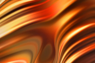 Kavisli çizgileri olan soyut bir arkaplan. Soyut ve gradyan renkte renkli çizimler. Çizgili desenli canlı dalga deseni.