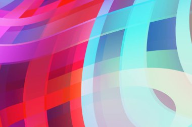 sıvı soyut arkaplan ve renkli gradyan. Modern hareketin 2d illüstrasyonu.