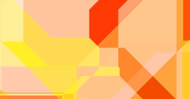 Renkli ve canlı geometrik şekiller katmanları var. Bir teknoloji planının dijital illüstrasyonu. Gelecekçi tasarım şablonu.