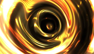 Parlayan ışıkları hareket ettirmenin havalı arka planı. Tasarımınız için canlı renkli bir portal şablonu. Işık ışınları ve hareket halindeki ışıldayan parçacıklar bir solucan deliği şekli oluşturuyor..