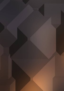 Çokgen arka plan. Geometrik tasarımlı renkli duvar kağıtları. Dijital 3d illüstrasyon.