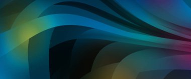 Renkli gradyan ile soyut arkaplan. Çizgili çizgili canlı duvar kâğıdı. Modern hareketin akışkan 2d çizimi.