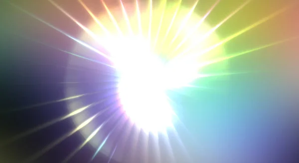 Explosión Dinámica Luz Movimiento Hermoso Fondo Brillante Luces Colores Pantalla — Foto de Stock