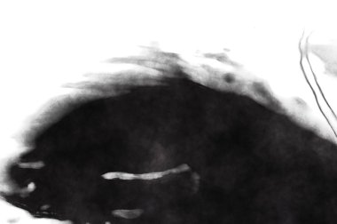 Beyaz arkaplanda soyut renkli suluboya. Dijital resim.