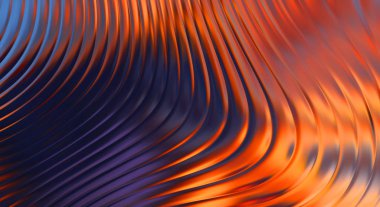 Soyut arkaplan. Renkli dalgalı tasarım duvar kâğıdı. Grafik illüstrasyon.