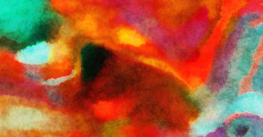 Suluboya arka plan. Soyut Illustration duvar kağıdı. Fırça darbesi ile boyanmış. 2d Görüntü.