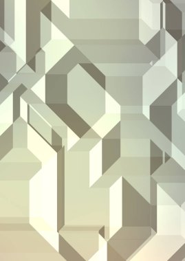 Çokgen arka plan. Geometrik tasarımlı renkli duvar kağıtları. Dijital 3d illüstrasyon.