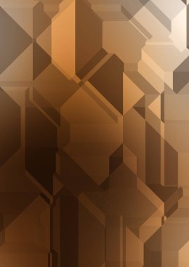 Çokgen arka plan. Geometrik tasarımlı renkli duvar kağıtları. Dijital 3d illüstrasyon.