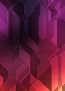 Çokgen arka plan. Geometrik tasarımlı renkli duvar kağıtları. Dijital 3d illüstrasyon.