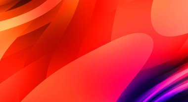 Renkli gradyan ile soyut arkaplan. Çizgili çizgili canlı duvar kâğıdı. Modern hareketin akışkan 2d çizimi.