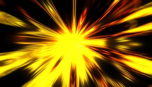 Eksplozja Świecącej Gwiazdy Dynamiczny Kolorowy Obraz Tła Tapeta Świetlna — Zdjęcie stockowe