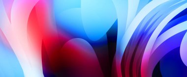 Renkli gradyan ile soyut arkaplan. Çizgili çizgili canlı duvar kâğıdı. Modern hareketin akışkan 2d çizimi.